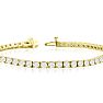 8 1/2 Carat Diamond Tennis Bracelet In 14 Karat Yellow Gold, 8 1/2 Inches Image-2