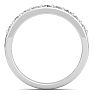 1/2 Carat Diamond Wedding Band In 14 Karat White Gold Image-3