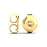 Nearly 1/2ct Diamond Stud Earrings in 14k Yellow Gold.  Everyone Loves These Beautiful Diamond Earrings! Just The Right Size! Image-5