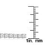 10 1/2 Carat Diamond Tennis Bracelet In 14 Karat White Gold, 6 1/2 Inches Image-4