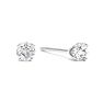 5 Point Tiny Diamond Stud Earrings in Solid Sterling Silver. One Of SuperJeweler's Most Popular Items!
 Image-1