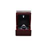 Cherry Wood Ring Box With Overhead Light Image-2