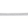 12 Carat Three Row Diamond Tennis Bracelet In 14 Karat White Gold Image-2
