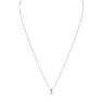 10 Point Diamond Solitaire Necklace With Free 18 Inch Chain.  Very Cute And Sparkly!
 Image-3
