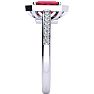 1 1/4 Carat Ruby and Halo Diamond Ring In 14 Karat White Gold Image-4
