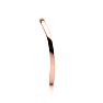 10K Rose Gold 1.5MM Comfort Fit Curved Double Wave Thumb Rings Image-4