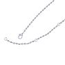 Sterling Silver Disc Necklace With Free Custom Engraving, 18 Inches Image-6