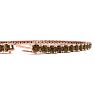 4 3/4 Carat Chocolate Bar Brown Champagne Diamond Tennis Bracelet In 14 Karat Rose Gold, 8 1/2 Inches Image-3