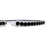4 1/2 Carat Black Diamond Tennis Bracelet In 14 Karat White Gold, 8 Inches Image-3