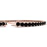 4 Carat Black Diamond Tennis Bracelet In 14 Karat Rose Gold, 7 Inches Image-3