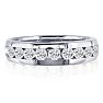 1/4ct Round Diamond Band in 14k White Gold At A Fantastic Price! Image-1