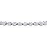 7 Carat Diamond Tennis Bracelet In 14 Karat White Gold Image-2
