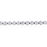 7 Carat Diamond Tennis Bracelet In 14 Karat White Gold Image-3