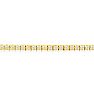 2.60 Carat diamond tennis bracelet In 14 Karat Yellow Gold, 9 Inches Image-2
