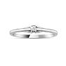 10k White Gold .05ct Diamond Promise Ring Image-5