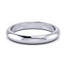 Platinum 3MM Comfort Fit Ladies and Mens Wedding Band, Size 15.5 Image-3