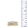 1/4ct Ladies Traditional Diamond Bridal Set, 10K Yellow Gold Image-4