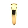 14K Yellow Gold 6MM Heavy Tapered Ladies and Mens Wedding Band, Size 4.5 Image-2