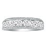 1/2 Carat Diamond Wedding Band In Platinum Image-1