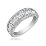 1/2 Carat Diamond Wedding Band In Platinum Image-2