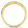 Modern Channel Set Men's Diamond Band in 10k Yellow Gold Image-3