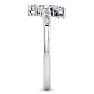 Stunning 1/2ct Journey Diamond Band in 14K White Gold Image-4