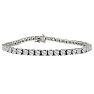 5 Carat Diamond Tennis Bracelet In 14 Karat White Gold, 7 Inches Image-1