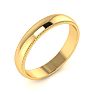 14K Yellow Gold 4MM Heavy Milgrain Ladies and Mens Wedding Band, Size 3 Image-2