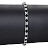 4 3/4 Carat Black And White Diamond Tennis Bracelet In 14 Karat White Gold, 8 1/2 Inches Image-5