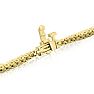 2 1/2 Carat Diamond Tennis Bracelet In 10 Karat Yellow Gold, 9 Inches Image-3