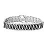 1 Carat Black Diamond Wave Bracelet. Our Most Beautiful And Dramatic Style! Image-1