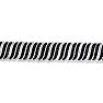 1 Carat Black Diamond Wave Bracelet. Our Most Beautiful And Dramatic Style! Image-3