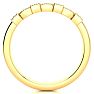 .05ct Ten Diamond Wedding Band In 10K Yellow Gold Image-3