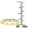 .05ct Ten Diamond Wedding Band In 10K Yellow Gold Image-5