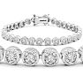 1 Carat Miracle Set Diamond Bracelet, 7 Inches. Incredibly Popular.  5 Star Reviewed! Image-1