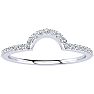 1/5 Carat Diamond Matching Wedding Band, Matches JWL24776, White Gold Image-2