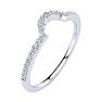 1/5 Carat Diamond Matching Wedding Band, Matches JWL24776, White Gold Image-3