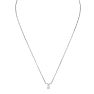 Nearly 1/4ct Diamond Solitaire Necklace With Free Chain.  Fiery Diamond At An Incredible Value!  Image-2