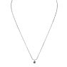 .22 Carat Genuine, Natural Earth-Mined Colorless Diamond Pendant in 14k with Free 18 Inch Chain Image-2