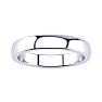 4MM High Grade Stainless Steel Wedding Band Image-1