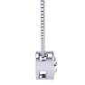 3/4 Carat Bezel Set Diamond Solitaire Necklace in 14K White Gold, 18 Inches Image-2