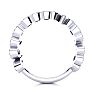 Personalized Diamond Name Ring In 14K White Gold - 9 Letters, 0.60cttw Image-3