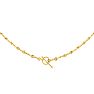 14 Karat Yellow Gold 6.77 Carat Handmade Diamond Necklace. SuperJeweler's Newest Incredible Fine Jewelry Statement Piece Image-4