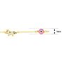 14 Karat Yellow Gold Kids Unicorn Bracelet, 5 1/2 Inches Image-2