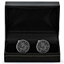 Octavius Puff Puff Pass Cufflinks, Gunmetal Image-4