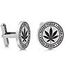 Octavius HIGH-er Power Cufflinks, Silver Image-1