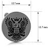 Octavius Bald Eagle Cufflinks, Gunmetal Image-3