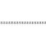 3 1/2 Carat Diamond Mens Tennis Bracelet In 14 Karat White Gold, 8 Inches Image-2