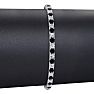 5 Carat Mens Black Diamond Tennis Bracelet, White Diamond, In 14 Karat White Gold, 9 Inches Image-4