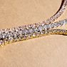 5 Carat Diamond Mens Tennis Bracelet In 14 Karat White Gold, 8 1/2 Inches Image-6